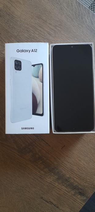 SAMSUNG GALAXY A 12, 4/128 BIJELI, KAO NOVI,