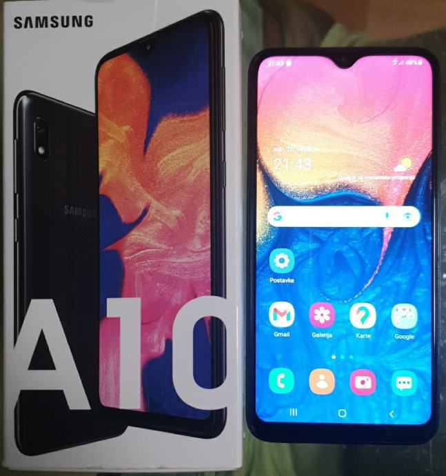 SAMSUNG A10 sačuvani, dual sim