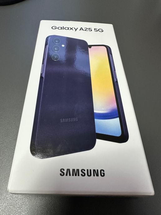 Samsung Galaxy A25 5G 6/128 GB NOVO ZAPAKIRANO BLUE BLACK