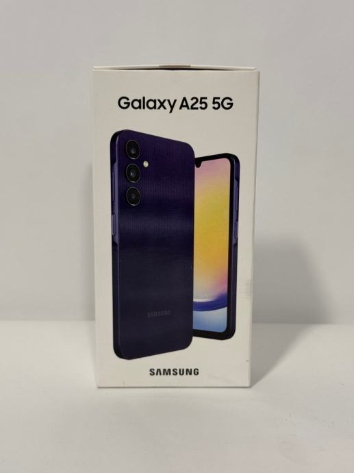 SAMSUNG GALAXY A25 5G 6GB/128GB NOVO RATE ZAMJENA BLACK