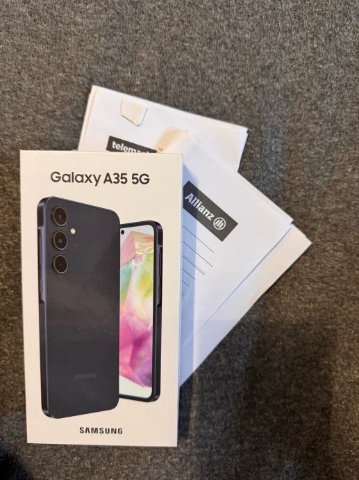 Samsung Galaxy A35 5G 128GB + kasko osiguranje 2g. NOVO Vž-Zg-Os-Pu