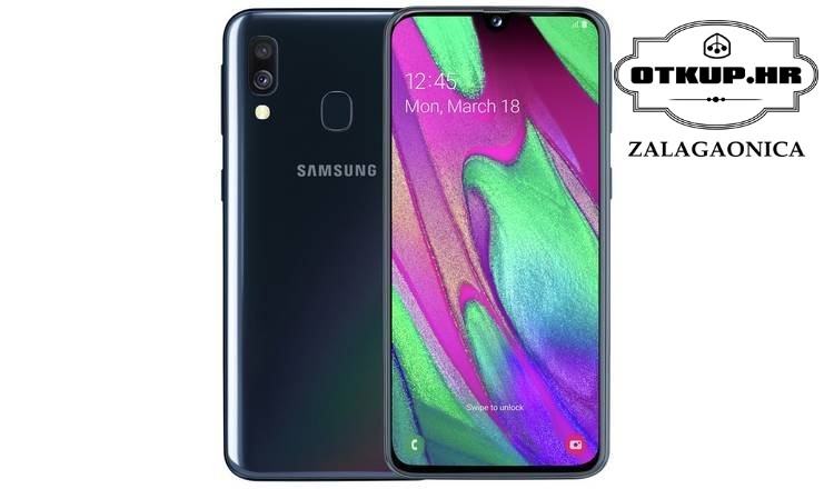 galaxy a40 black