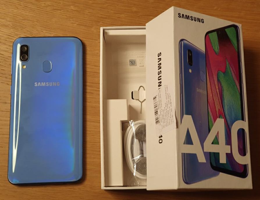 Samsung a40 разъем