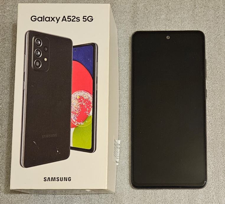 Samsung Galaxy A52S 5G Awesome Black 6GB RAM/128GB - dual sim