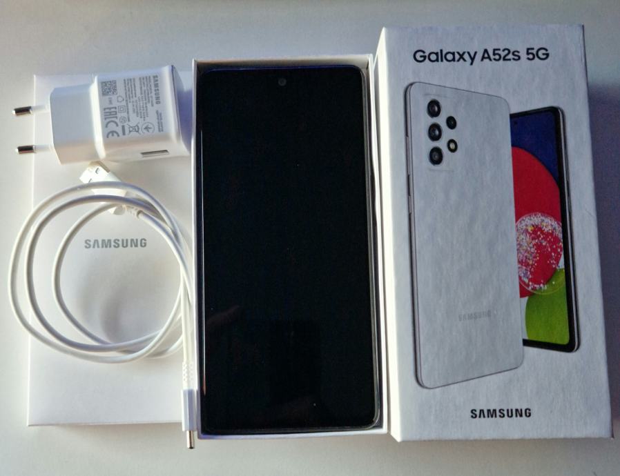 Samsung Galaxy A52S 5G Awesome White 6GB RAM/128GB - dual sim