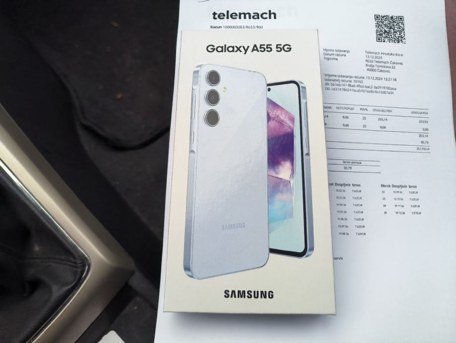 SAMSUNG A55 256/8GB tvornicki zapakiran