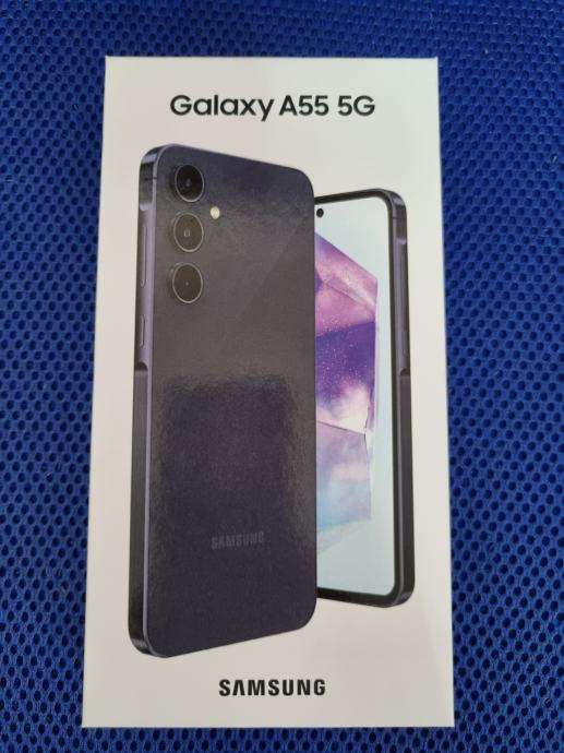 Samsung Galaxy A55 5G 256GB/8GB NOVO ZAPAKIRANO