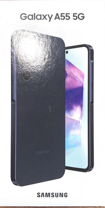 SAMSUNG GALAXY A55 5G 256GB BLACK NOVI NE OTVORENA KUTIJA RAČUN JAMSTV