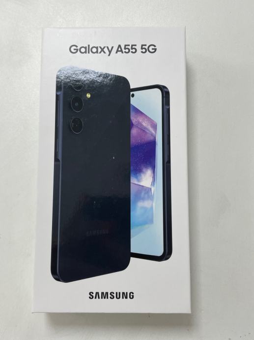 SAMSUNG GALAXY A55 5G 256GB NAVY NOVO VAKUM RAČUN GARANCIJA