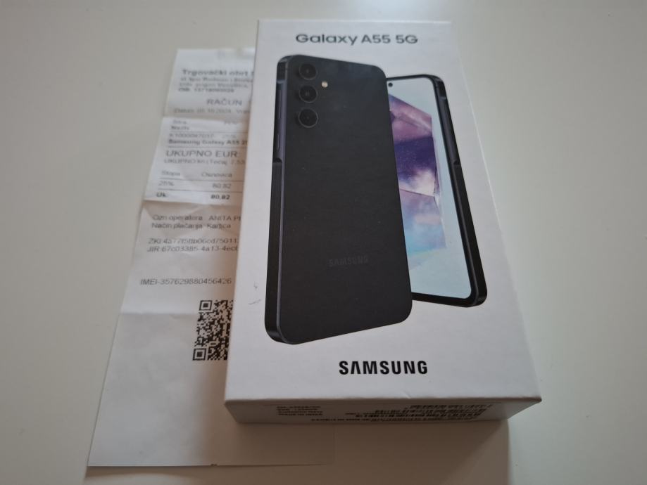 Samsung Galaxy A55 5G 8/256GB Novi ZAPAKIRAN