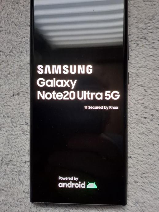 Samsung Galaxy NOTE 20 ULTRA 5G. CRNI, 6.9 inch. 256GB 12GB RAM