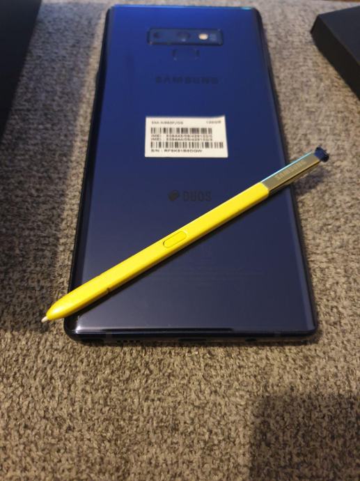 Samsung Note 9 Blue 4999kn, kao nov, račun garancija