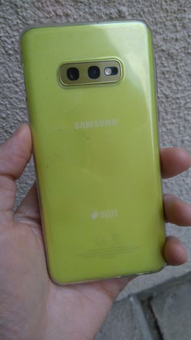 samsung s10e yellow