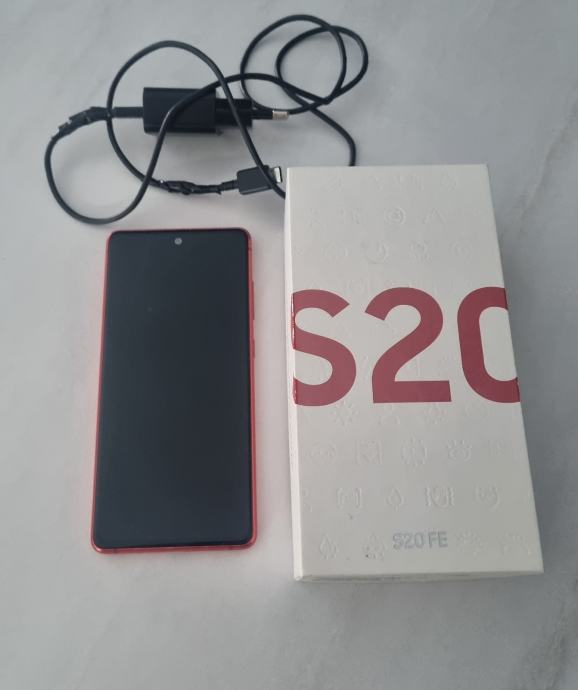 Samsung Galaxy S20 FE  8GB/128GB dual sim RED