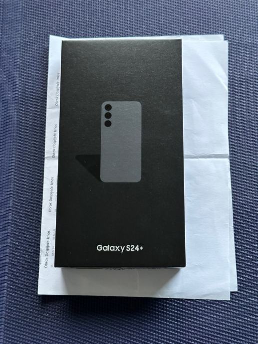 Samsung Galaxy S24+ BLACK 12/256GB (novo račun jamstvo 24 mj.)