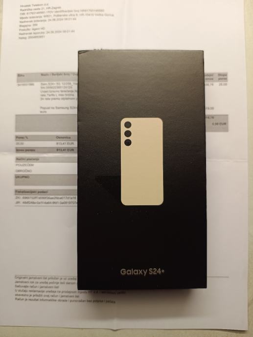 Samsung S24+ 256GB Amber Yellow Novo Zapakirano Garancija