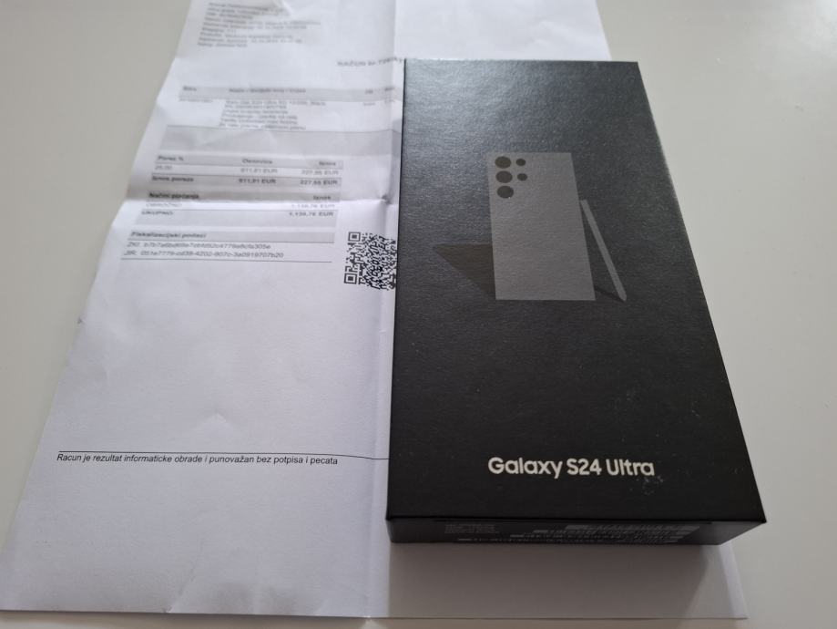 Samsung Galaxy S24 ULTRA Black Titaium NOVI