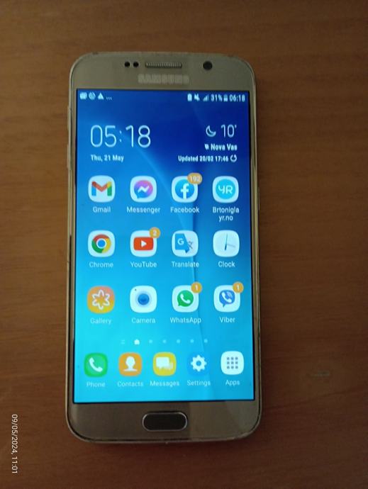 Samsung galaxy S6 edge, sve mreže + maska + zaštita za ekran