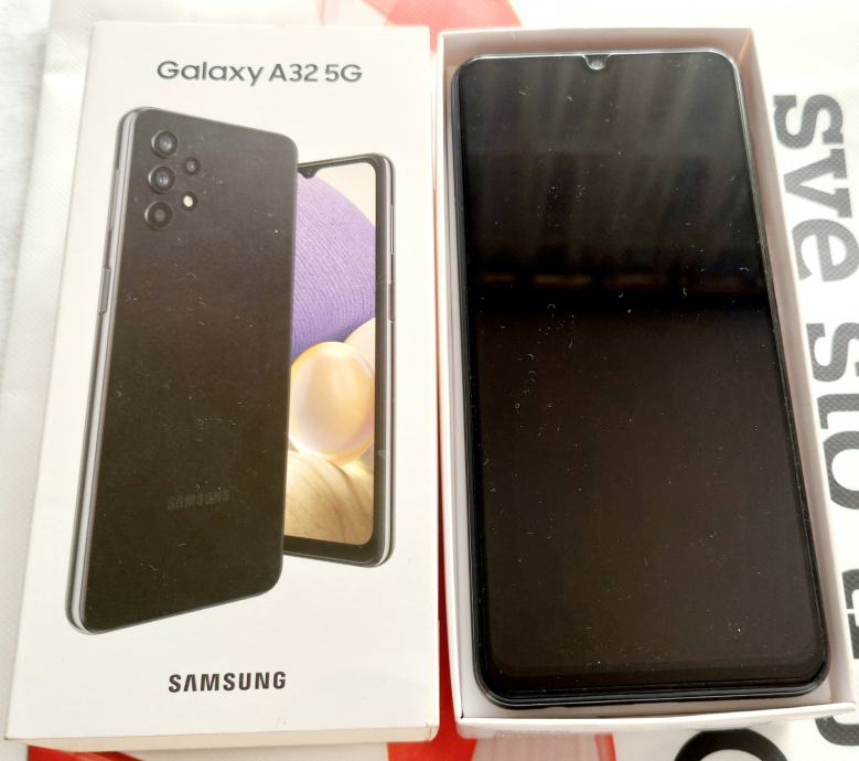 SAMSUNG GALAXY A32 5G 4GB/64GB KAO NOVO + PUNJAČ I MASKICA