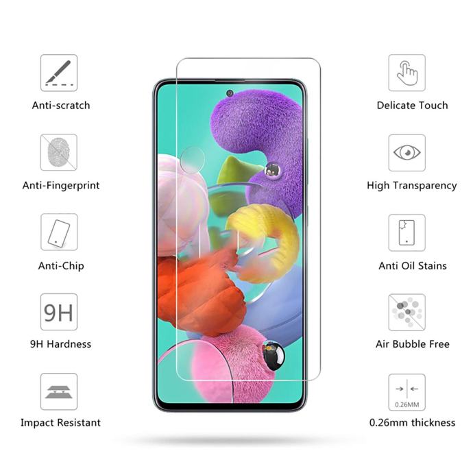 tempered glass for samsung a51