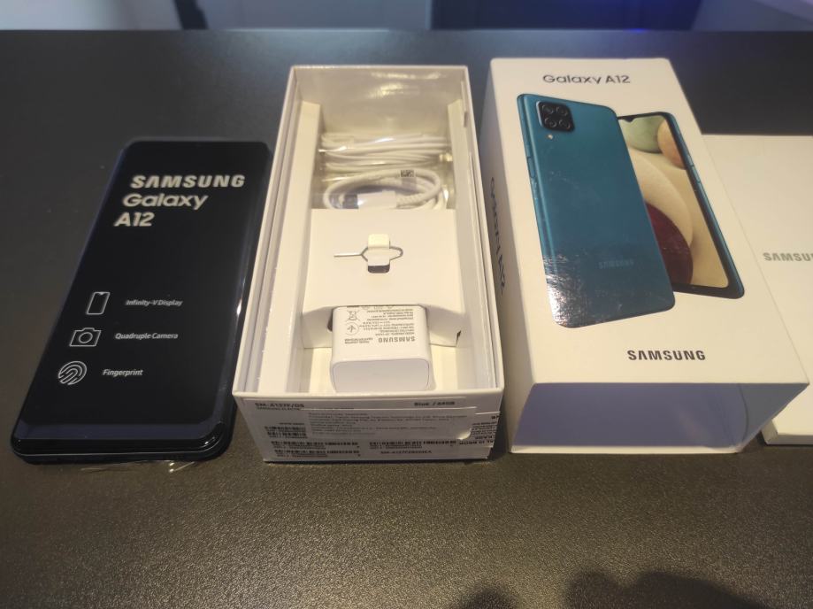 Samsung galaxy A12 blue 64 gb