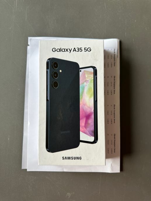 Samsung Galaxy A35 256GB Navy [NOVO RAČUN JAMSTVO 2 GOD]
