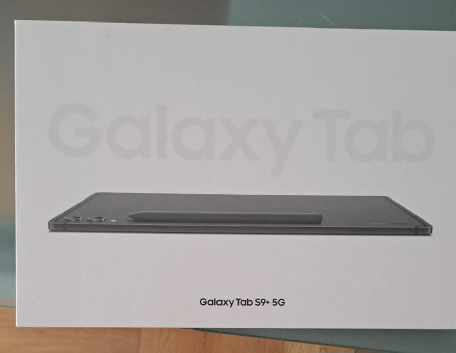 SAMSUNG TAB S9+ 5G 256gb Graphite Novo Zapakirano