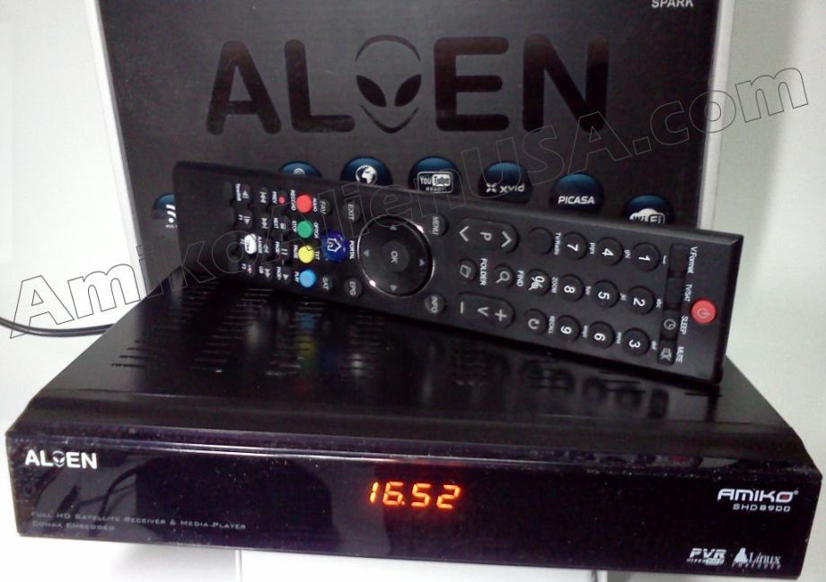 Amiko shd 8900 alien восстановление через usb