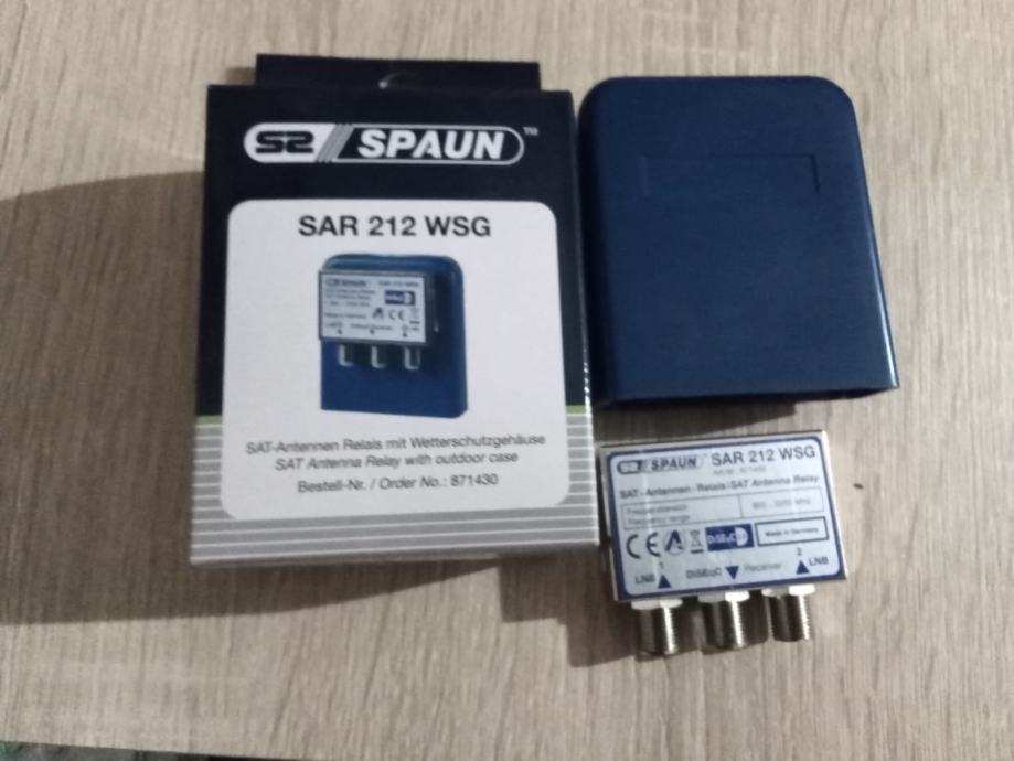 SPAUN diseq  razdjelnik switch za 2 satelita