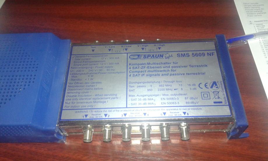 Spaun multiswitch