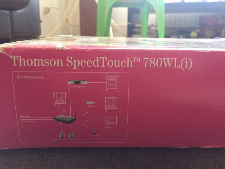 Thomson speed touch 780 wl modem