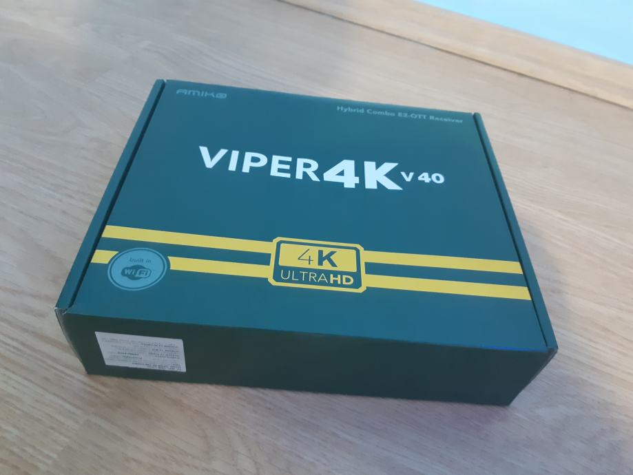 UHD 4K Amiko VIPER V40 - NOVO - SNIŽENO !!!