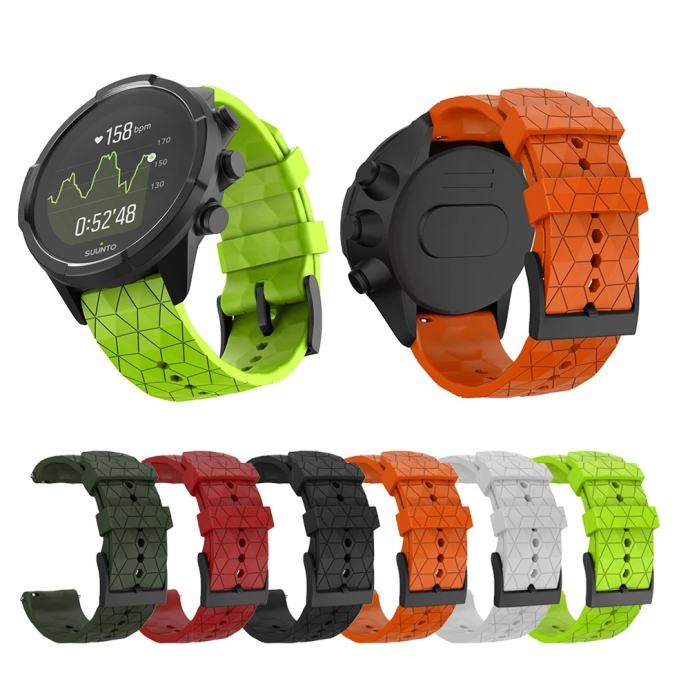 Silikonska narukvica remen 24mm sat Suunto 9 Baro / Spartan smartwatch