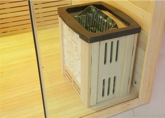 Finska sauna Vonato 250x250x210cm