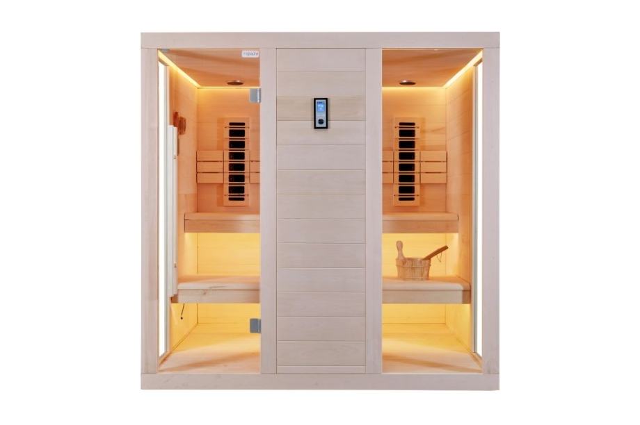 Kombinirana SAUNA – 210 x 180 x 210 cm – ELITE| besplatna dostava