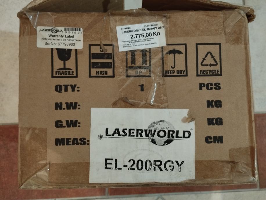 LASERWORD EL-200 RGY  --HITNO--