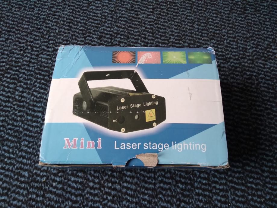 Mini laser stage lighting