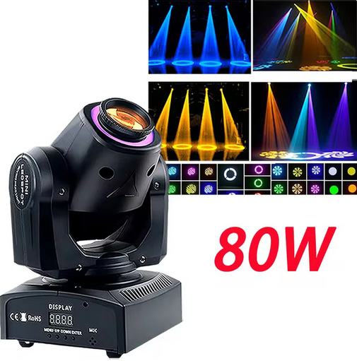 Moving Head Beam LED Spot 80W  NOVO