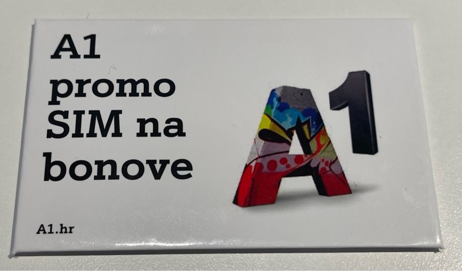 A1 promo SIM, lako pamtljiv broj 091-905-1171