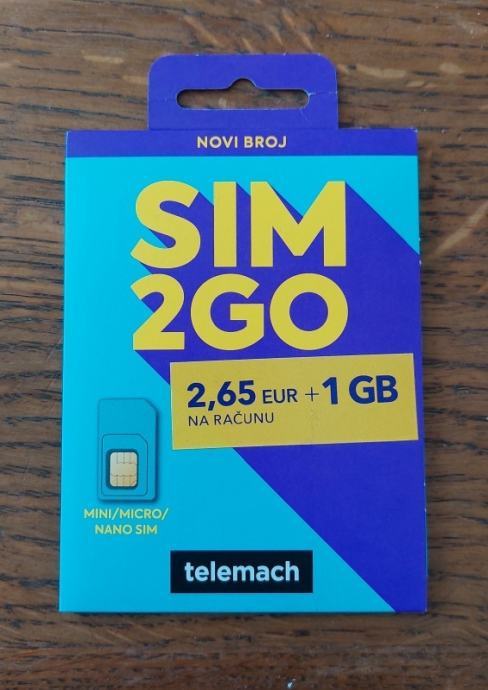 Telemach SIM2GO , DOBRI BROJEVI  !