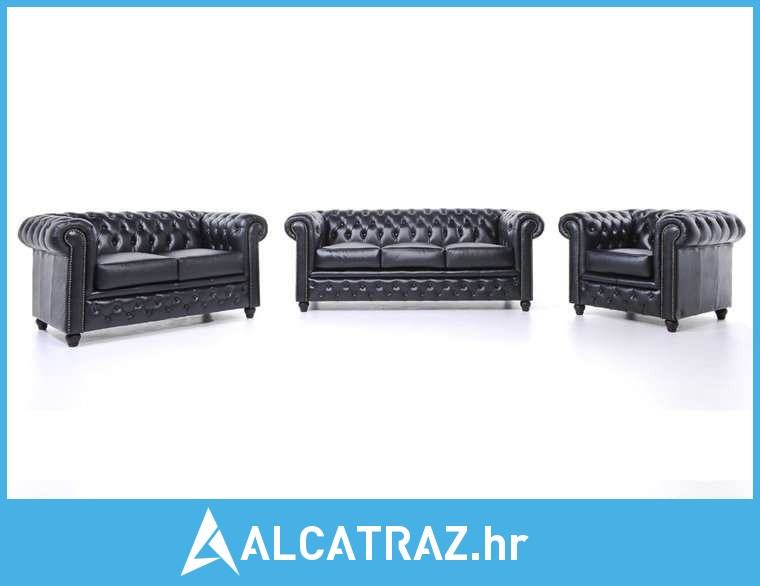 Chesterfield Set Garnitura Original Leather | 1 + 2 + 3 sjedišta | Bla