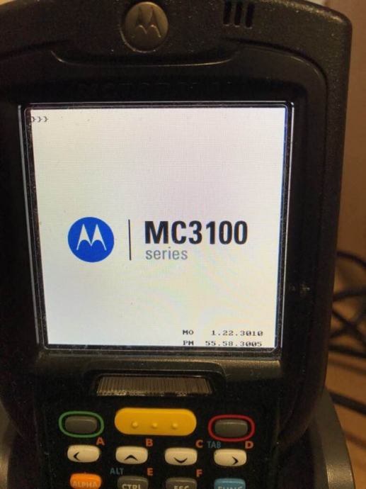 Motorola mc3190 калибровка экрана горячие клавиши