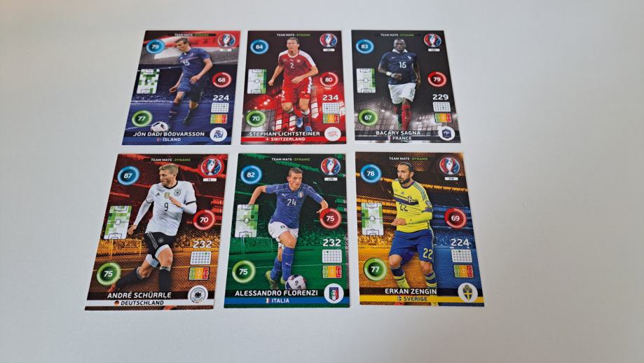 445. Kartice EURO 2016 PANINI - DYNAMO