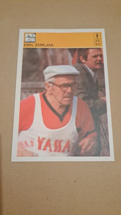 647. Kartica Svijet sporta - Emil Zemljak