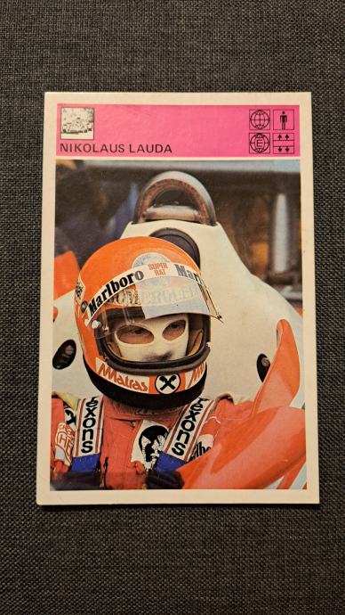 753. Kartica Svijet sporta - Nikolaus Lauda