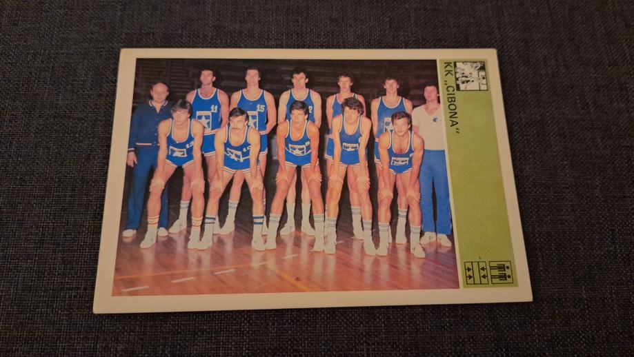 868. Kartica Svijet sporta - KK Cibona