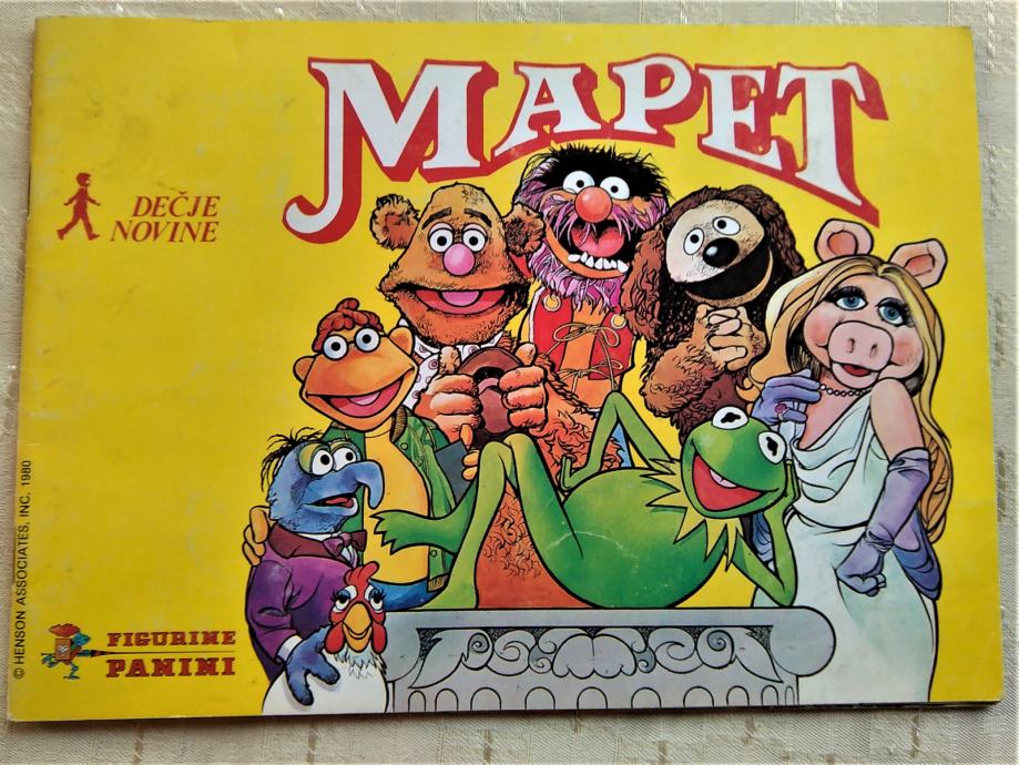 Album Muppet Show Kompletno Popunjen U Odlicnom Stanju