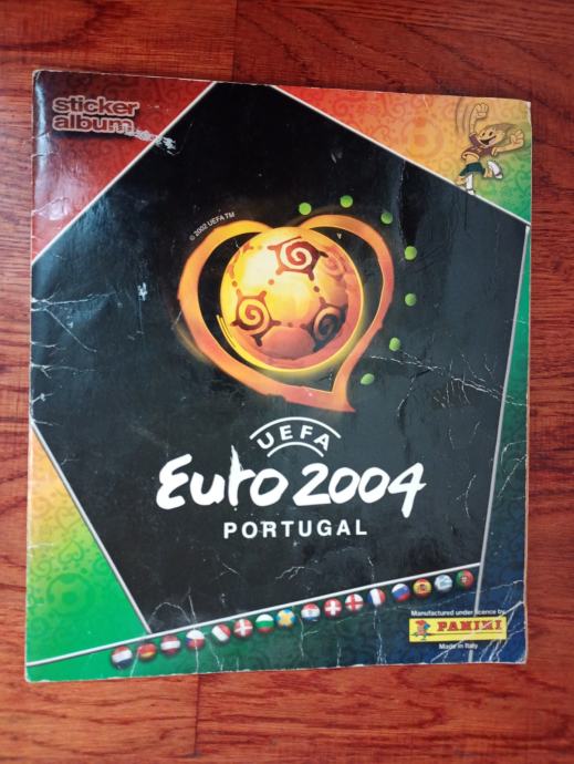 ALBUM PANINI EURO 2004