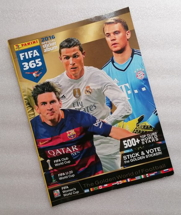 Album PANINI - FIFA 365 - 2016.