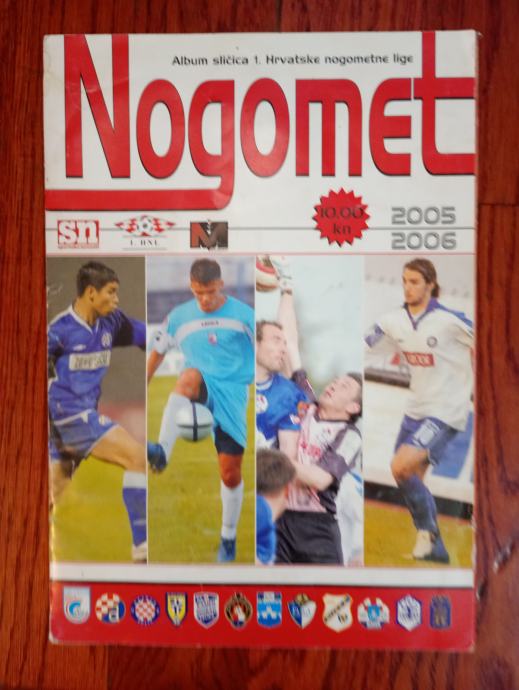 ALBUM SLIČICA 1. HRVATSKE NOGOMETNE LIGE 2005/2006